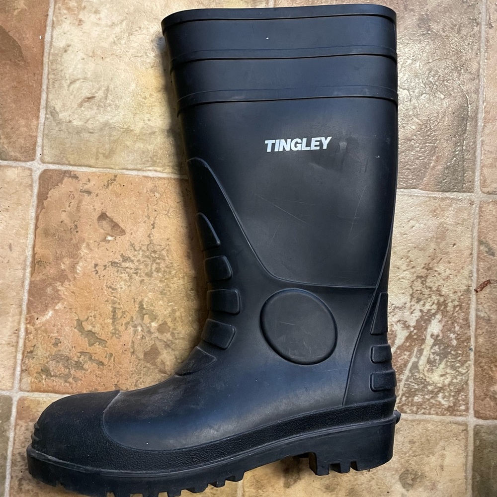 Rain boot-Tingley steel toe-men’s size 8
